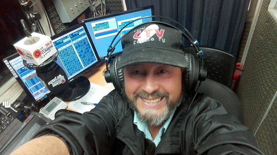 Sentido homenaje a un comunicador y músico de Colina