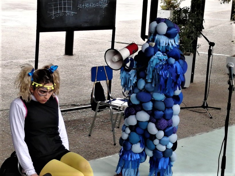 La inclusión recorre los colegios de Colina a través de obras itinerantes de teatro y danza