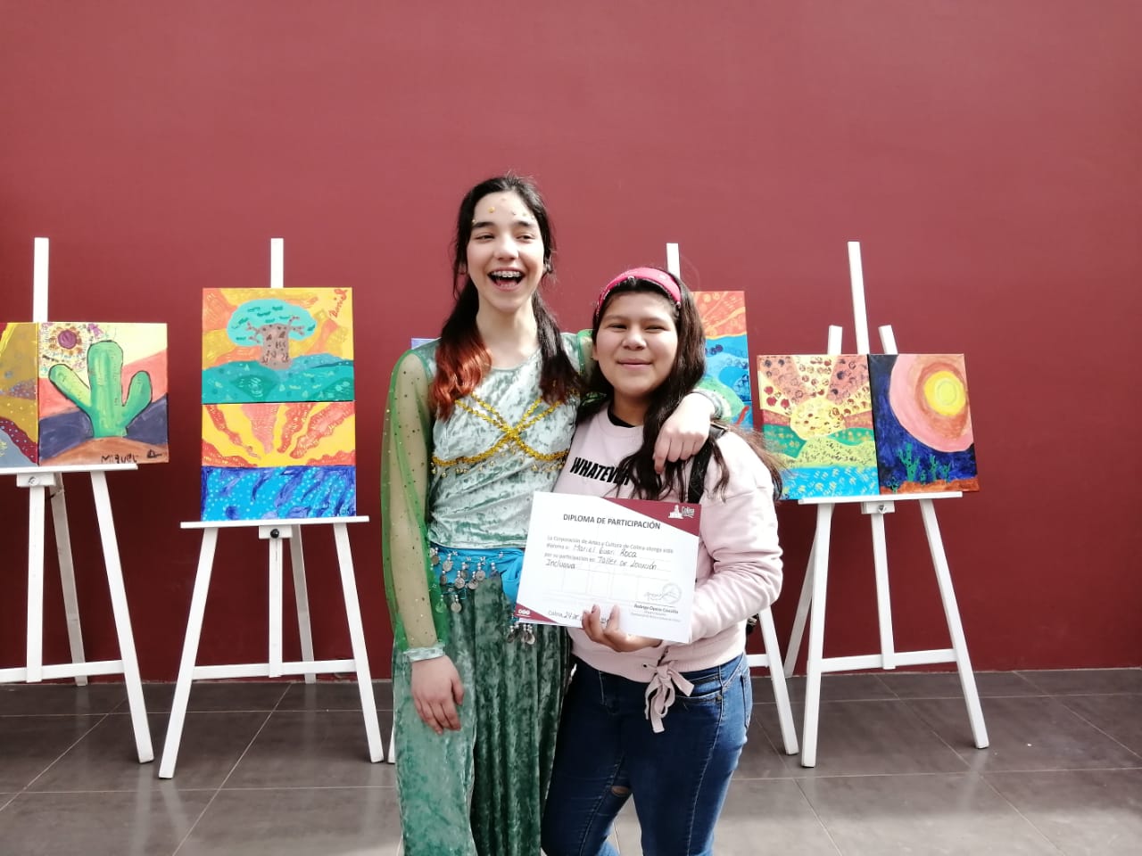 Los Talleres de Cultura Inclusiva demuestran el talento de los niños de Colina en su primera presentación