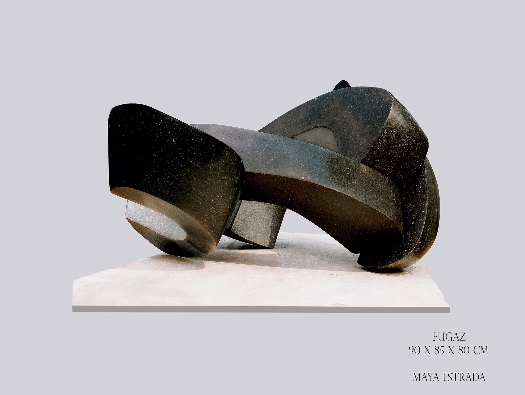 La obra «Fugaz» de Maya Estrada resulta ganadora en el Concurso de Escultura 2020