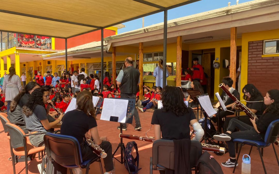 Brillante ciclo de conciertos escolares de nuestra Orquesta Sinfónica de Colina