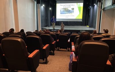Simulacros de emergencia y capacitación fortalecen la seguridad en la Corporación de Artes y Cultura de Colina