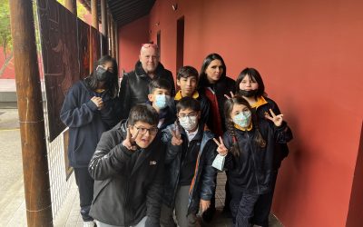 Visita de Taller de Radio Colegio Inmaculada Concepción de Colina