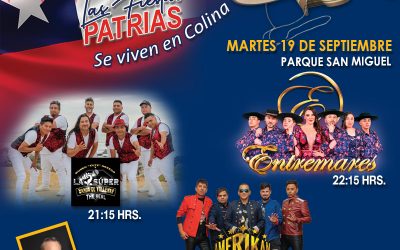 Colina se Prepara para las «Fiestas patrias se viven en Colina 2023»