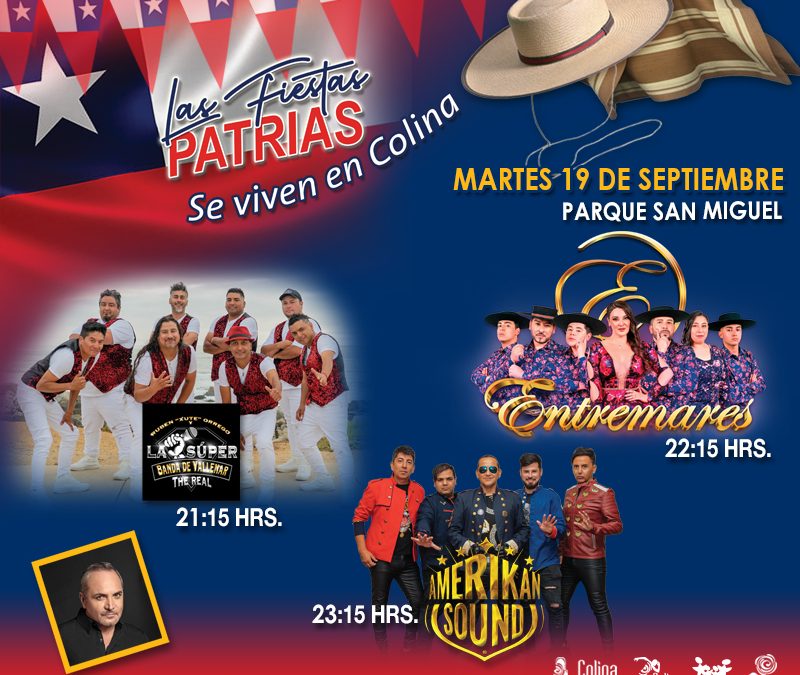Colina se Prepara para las «Fiestas patrias se viven en Colina 2023»