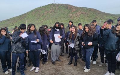 Instituto Bicentenario Chacabuco visitó Monumento a la Victoria