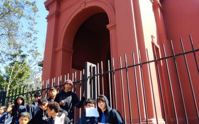 Liceo Peldehue en visita guiada a nuestra Corporación de Artes y Cultura de Colina