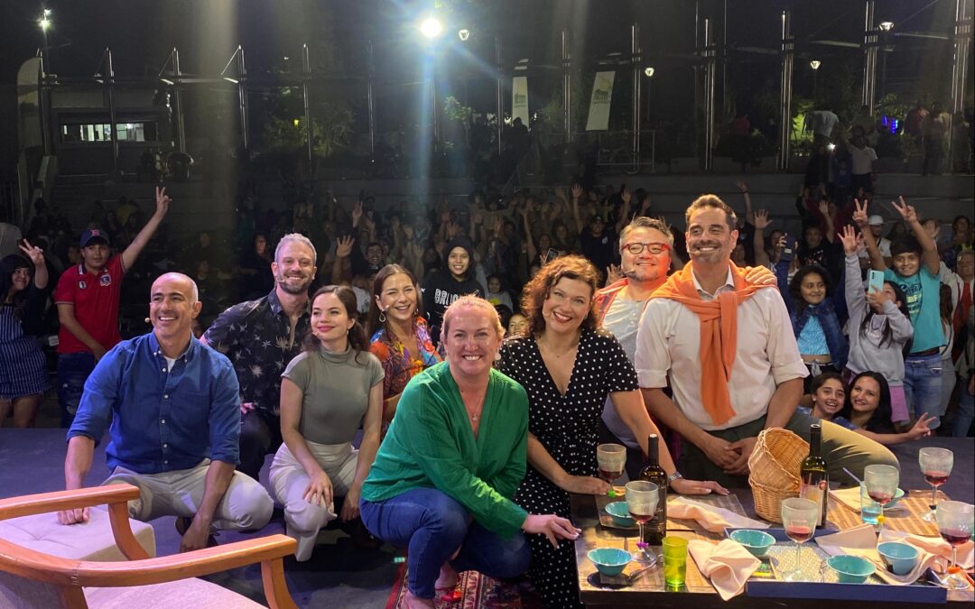 VECINAS Y VECINOS DE COLINA VIBRARON CON EL TEATRO