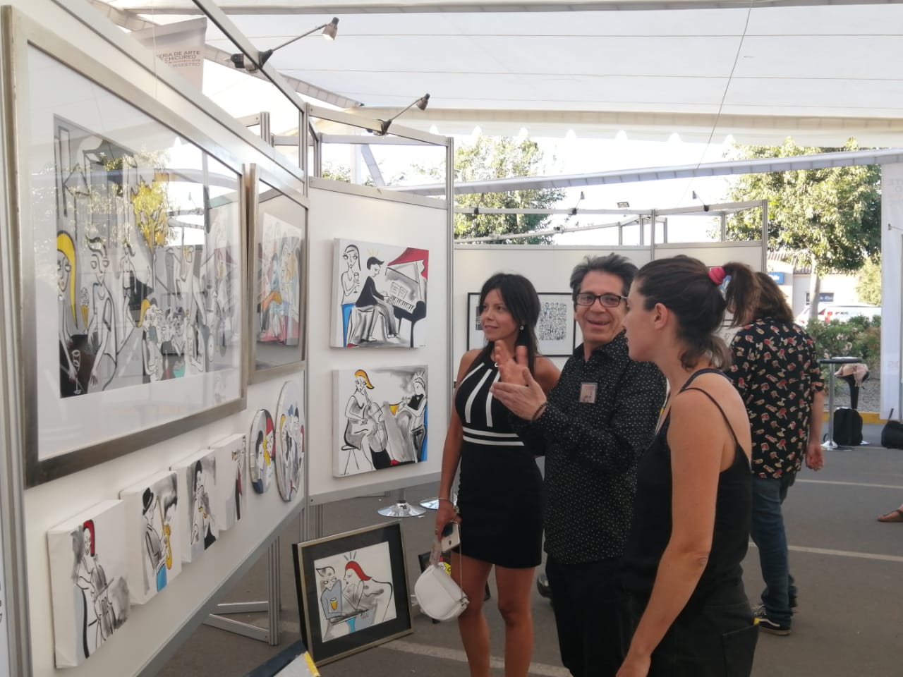 La XV edición de la Feria de Arte de Chicureo fue el espacio perfecto para unir artistas y emprendedores