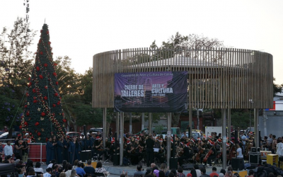 Encendido de Árbol de Navidad y Concierto Orquesta y Coro de Corporación de Artes y Cultura de Colina.