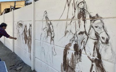 Inicio Intervención Mural «Cuasimodo Tradición y Paisaje»