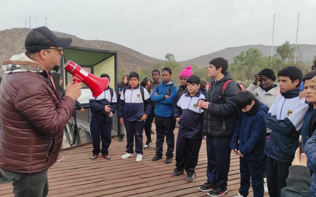 Liceo Esmeralda visitó Monumento Victoria de Chacabuco